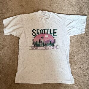 Vintage Seattle Washington Graphic Tee